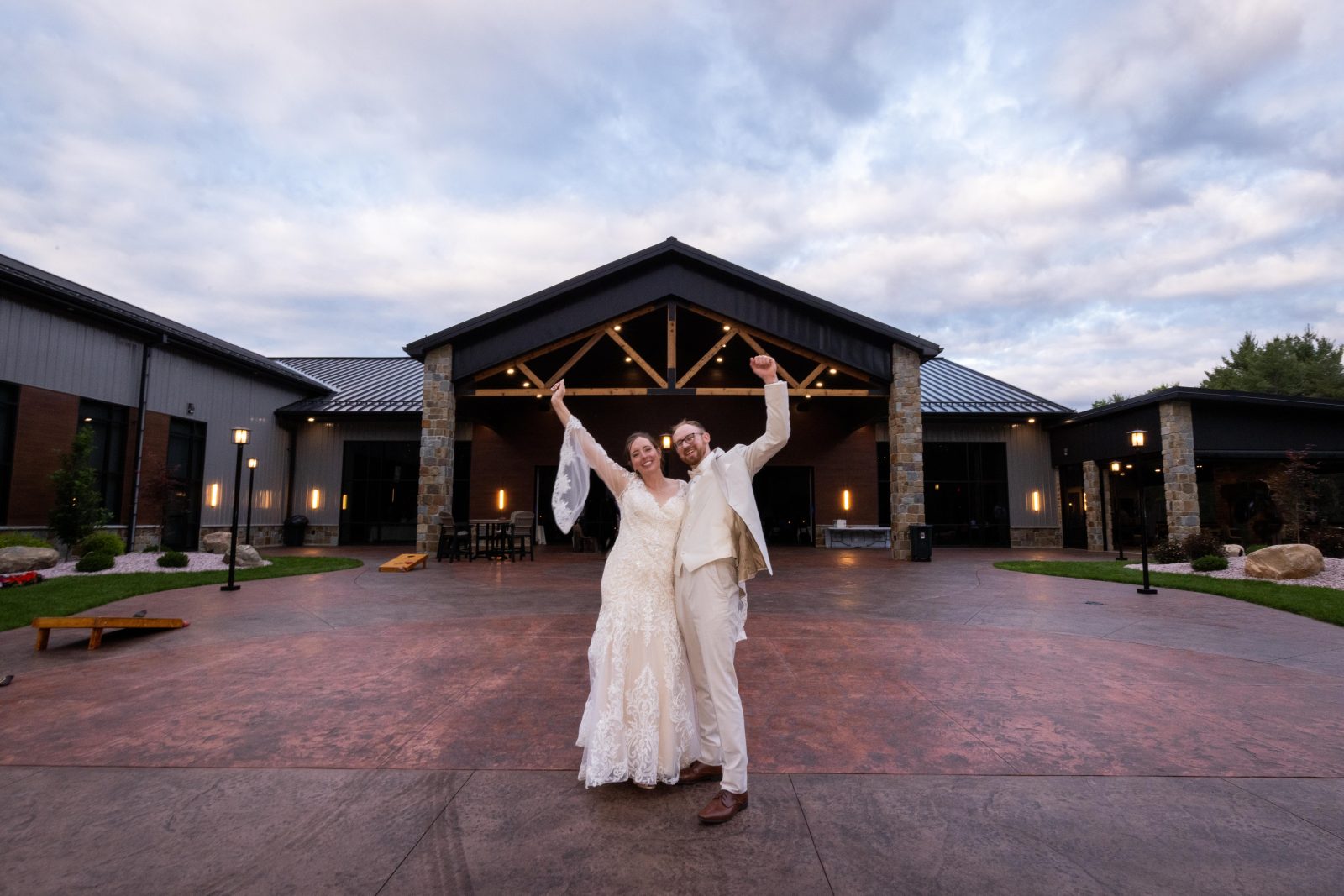 The Graham Center event venue at Rondele Ranch in Harshaw, Wisconsin