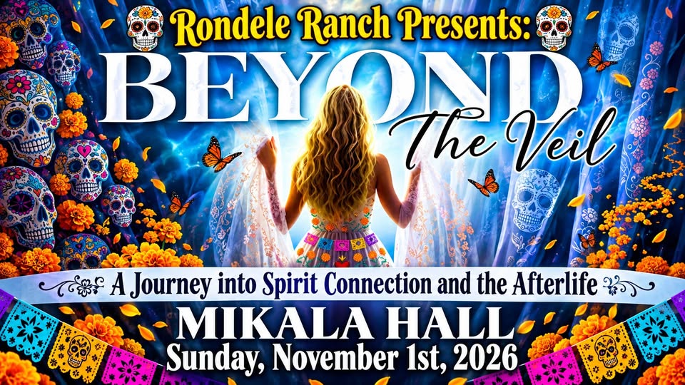 Graphic of upcoming Psychic reading event